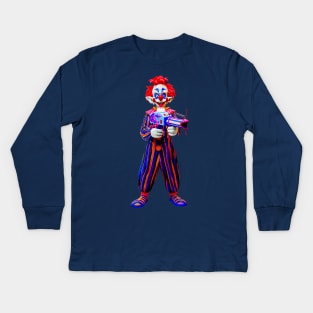 Killer Klown Rudy Kids Long Sleeve T-Shirt